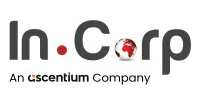 In.Corp logo with red accents and “An ascentium Company” text on a white background.